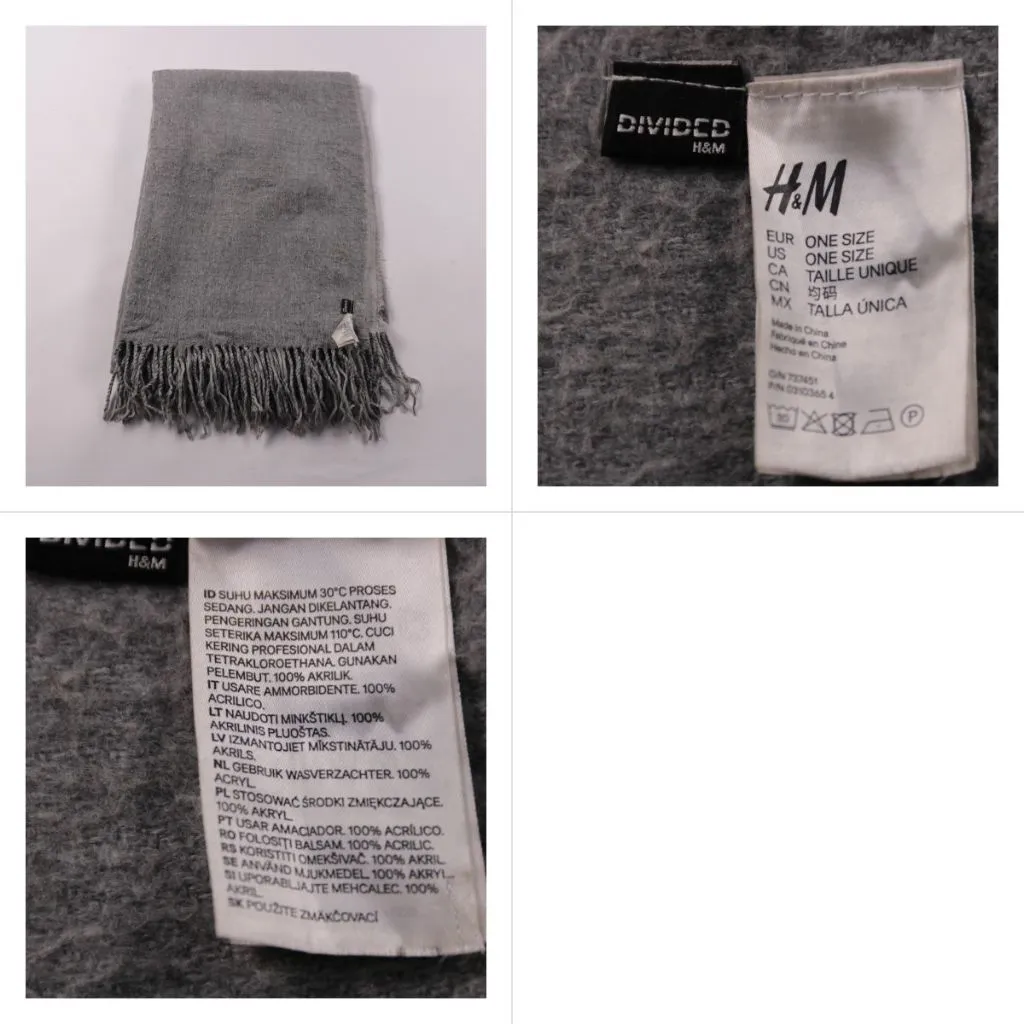 шарф H&M
