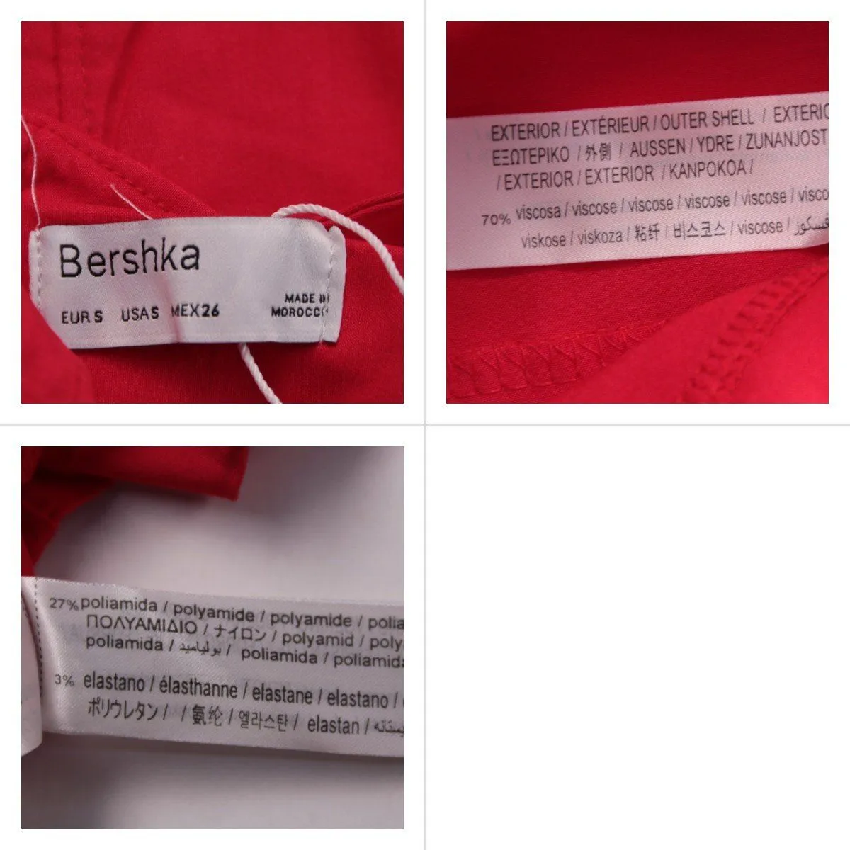 платье Bershka